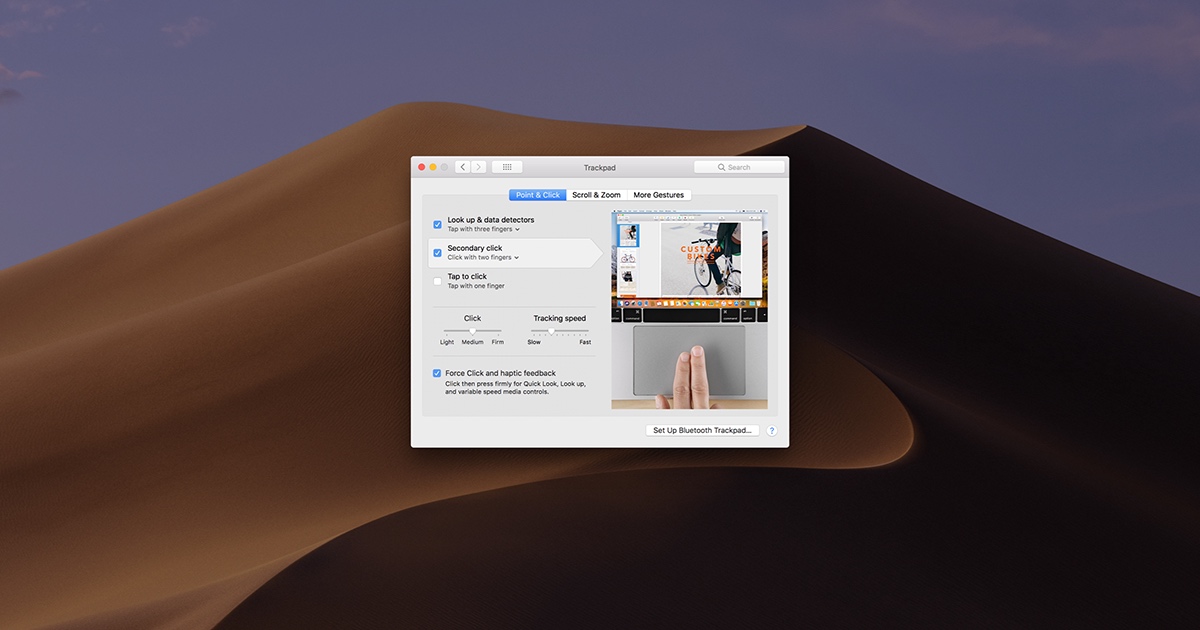 right click for macbook pro